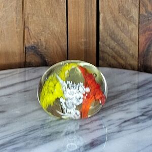 Colorful Art Glass Orb